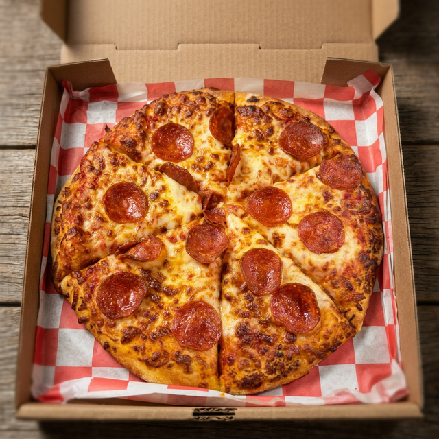 Pepperoni Pizza.