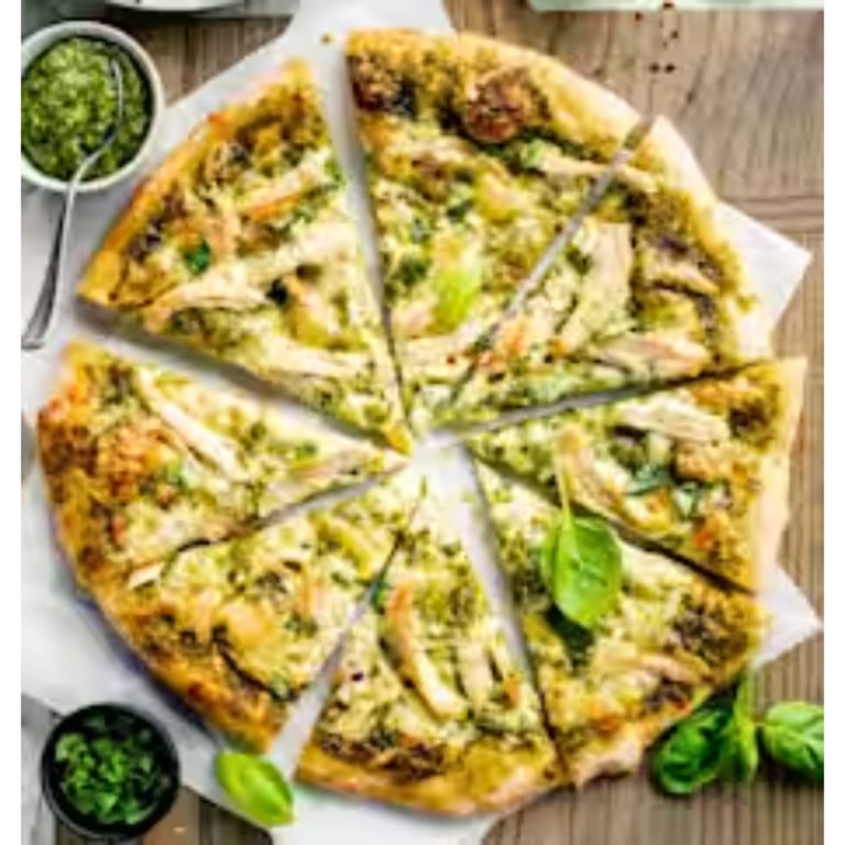 Savor Our White Pizza
