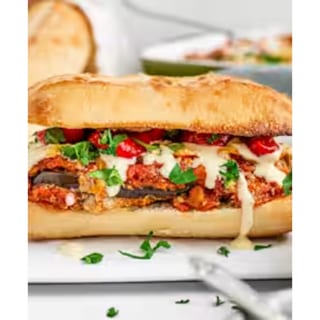 Eggplant Parmesan Sub